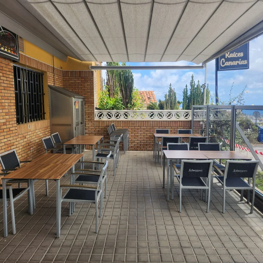 Terraza Restaurante Raíces Canarias