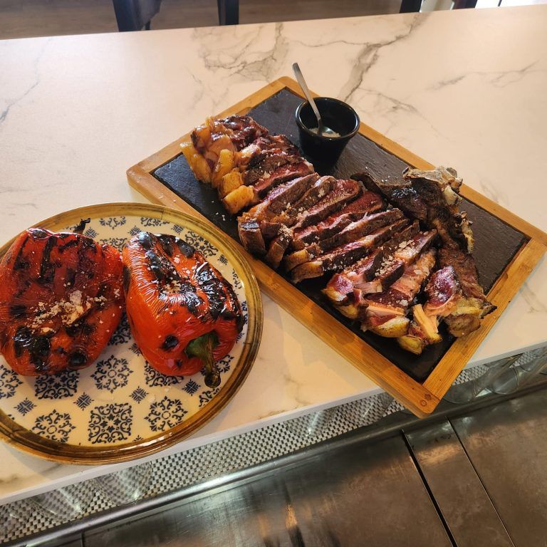 Carne a la brasa